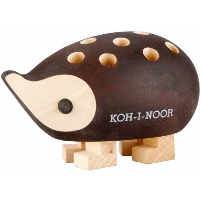KOH-I-NOOR 9960S dřevěný ježek bez pastelek hnědý, mini – Hledejceny.cz