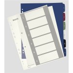 Plastové rozlišovače Leitz Style - A4+, barevné, 1-6, sada 6 ks – Hledejceny.cz
