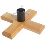 UH Stojan na stromek dřevěný, kříž, 350x350x115mm – Zbozi.Blesk.cz