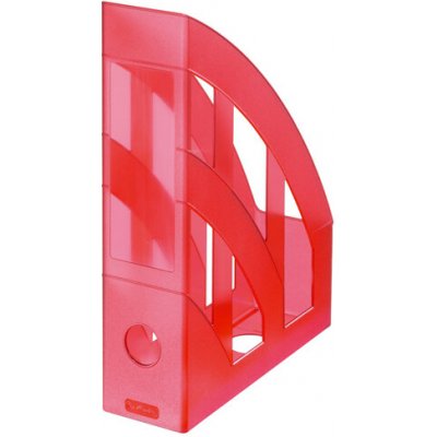 HERLITZ Stojan na časopisy - Classic červený - transparent. – Hledejceny.cz