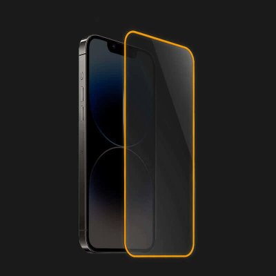 Picasee 3x 3D Ochranné tvrzené sklo se svítícím rámečkem pro Samsung Galaxy A23 A236B 5G - Oranžová - P3685 – Zboží Živě