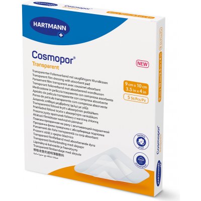 Cosmopor Transparent sterilní krytí 9 x 10 cm 5 ks – Hledejceny.cz