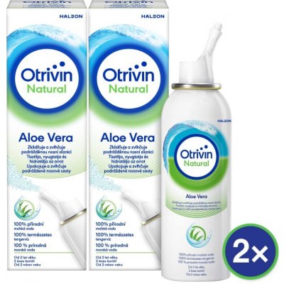Otrivin Natural Aloe vera sprej 100 ml – Zboží Dáma