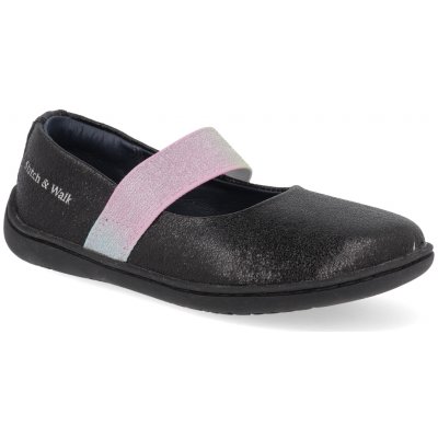 Stitch&Walk Barefoot baleríny H088-51943 černé – Zboží Mobilmania