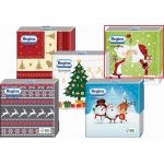Regina Vánoční papírové ubrousky Světle zelené Santa 1 V 20ks 33x33cm – Zboží Dáma