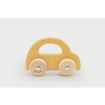 Viga Toys Dřevěné autíčko PolarB žluté – Zboží Dáma