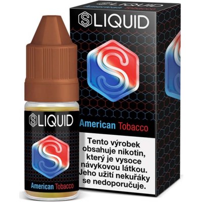 Sliquid Americký tabák 10 ml 20 mg – Zbozi.Blesk.cz