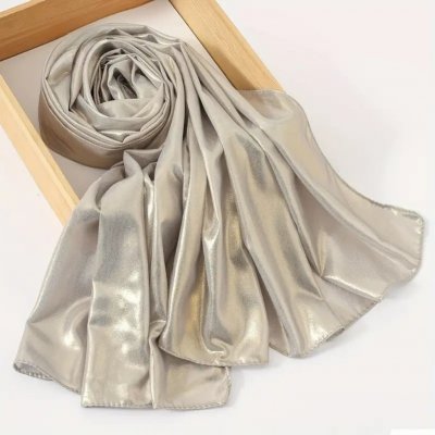 luxusní společenská šála mokrý šedá – Zboží Mobilmania