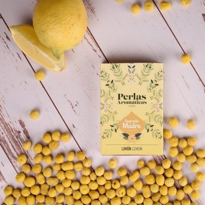 Sagrada Madre Aroma perly s esenciálními oleji Lemon citron 40 ks – Zboží Mobilmania