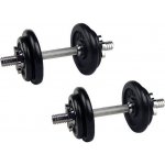 Trinfit Set jednoručních nakládacích činek 30 mm 2 x 10 kg – Zboží Dáma