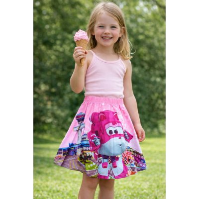 Sun City dívčí sukně Super Wings růžová – Zbozi.Blesk.cz