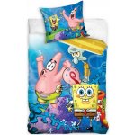 Carbotex povlečení SpongeBob motiv Sponge Bob všude kam se podíváš 140x200 70x90 – Zbozi.Blesk.cz