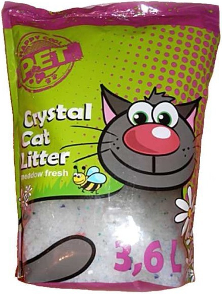 Happy Cool Pet Silica s vůní 3,6 l