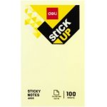 Bloček samolepící STICK UP žlutý 76 x 126mm DELI EA00553 – Hledejceny.cz