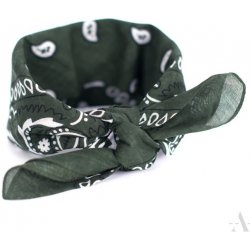 Šátek bandana Classic rebel Zelená FAsz13014SS07