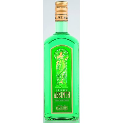 R.JELÍNEK ABSINTH PREMIUM 70% 0,7 l (holá láhev)