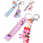 Přívěsek na klíče jednorožec holčičí 3 barvy – Hledejceny.cz