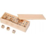 Montessori L120 kostky s abecedou v krabičce – Sleviste.cz