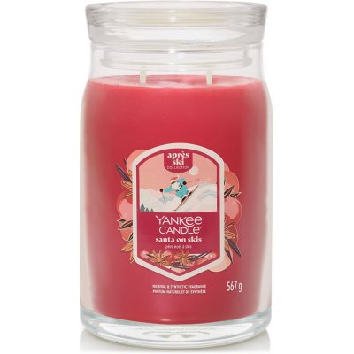 Yankee Candle Santa On Skis Signature 567 g – Zboží Dáma