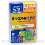 Maxivita B komplex + vitamin C 30 tablet – Hledejceny.cz