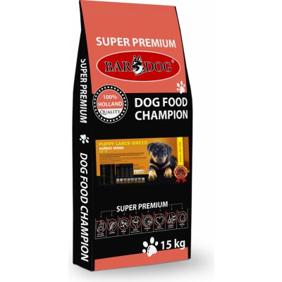 Bardog Super premiové Puppy Large Breed 28/16 15 kg – Hledejceny.cz