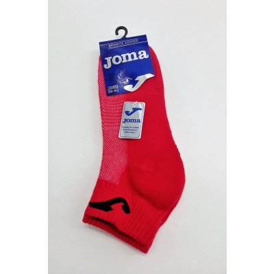 Joma sportovní ponožky Talla kotníkové červené