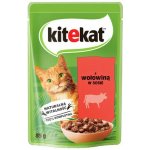 Kitekat Hovězí maso v omáčce 85 g – Hledejceny.cz