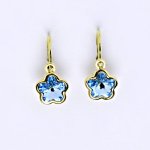 Čištín dětské žluté krystal Swarovski akvamarín 1 NK 1297 – Zboží Mobilmania