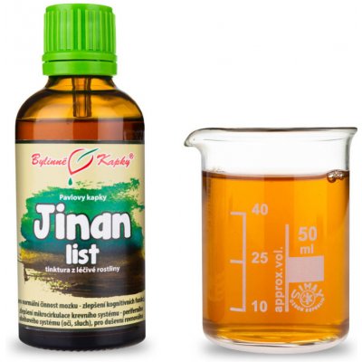 Bylinné kapky Jinan list tinktura 50 ml – Hledejceny.cz