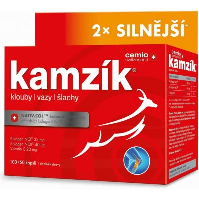 Cemio Kamzík 2x Silnější 100 kapslí + 50 kapslí – Hledejceny.cz