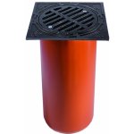 Pipelife mříž litinová 370 x 370 mm 12,5 t s teleskopem 315 x 500 mm – Hledejceny.cz