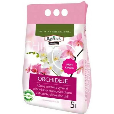 Rašelina Premium substrát pro orchideje 5 litrů – Hledejceny.cz