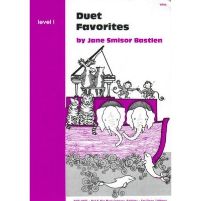 Duet Favorites 1 by Jane Smisor Bastien jednoduchá klavírní dueta