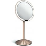 Simplehuman Sensor Tru lux LED osvětlení 10x zvětšení dobíjecí Rose Gold – Zboží Dáma