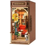 Robotime Stavebnice - zarážka na knihy Bookstore dřevěná – Sleviste.cz