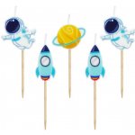 GoDan Dortové svíčky Vesmír – Zboží Dáma