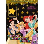 Třpytivé vyškrabávací obrázky Princezny – Zboží Mobilmania