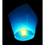 Lampion přání Modrý – Zboží Mobilmania