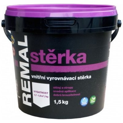 REMAL Stěrka na zeď vyrovnávací štuk, 1,5 kg – Zboží Mobilmania