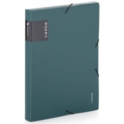 Verde Box na spisy A4 s gumičkou zelený – Zboží Živě