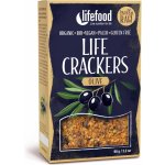 Lifefood Life Crackers Olivové BIO RAW 90 g