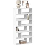 vidaXL Knihovna bílá 100x33x187,5 cm kompozitní dřevo – Sleviste.cz