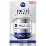 Nivea Hyaluron Cellural Filler denní noční krém 2 x 50 ml dárková sada – Zboží Dáma