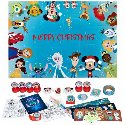 DISNEY Adventní kalendář POSTAVY WALT pro děti – Zboží Dáma