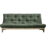 Karup sofa Fresh *200 cm natural + futon olive green 756 – Zbozi.Blesk.cz