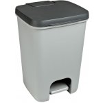 Curver Essentials - koš odpadkový nášlapný 20 l, šedý – Zboží Dáma