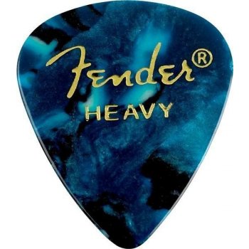 Fender 351 Shape Premium Picks Ocean Turquoise Heavy