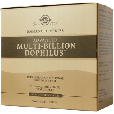 Solgar Advanced Multi-Billion Dophilus probiotika kapsle 60 ks – Hledejceny.cz