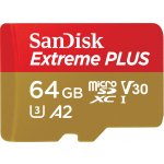SanDisk microSDXC UHS-I 64 GB SDSQXBU-064G-GN6MA – Zboží Mobilmania