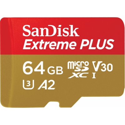 SanDisk microSDXC UHS-I 64 GB SDSQXBU-064G-GN6MA – Zboží Mobilmania